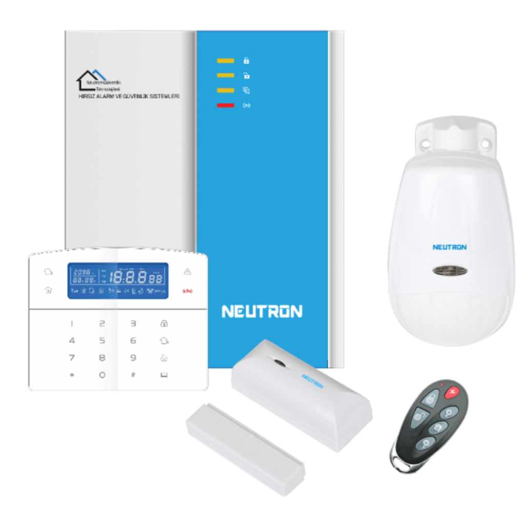 Neutron Kablosuz Alarm Seti